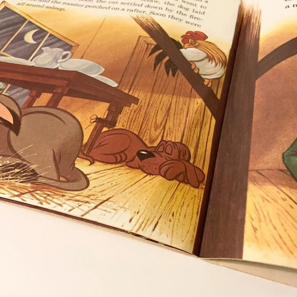 Vintage 1970 Disney Bremen Town Musicians  7 Inch Record and Book - Picture 8 of 15